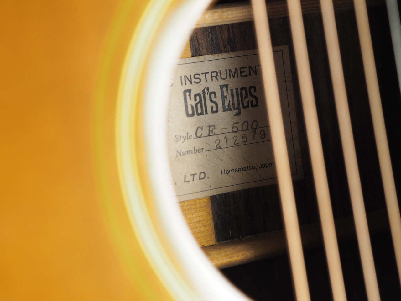 Cat's Eyes CE-500(管理番号4873)（中古）【楽器検索デジマート】