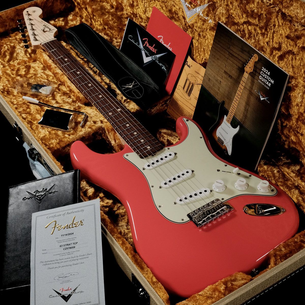 Fender Custom Shop Custom Built 1963 Stratocaster TCP Josefina PU