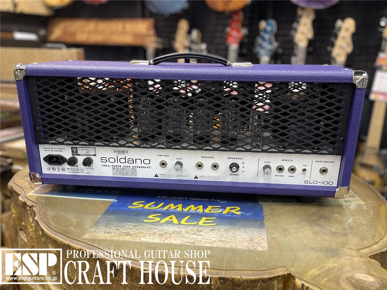 Soldano SLO-100 Custom / Purple Torex（新品/送料無料）【楽器