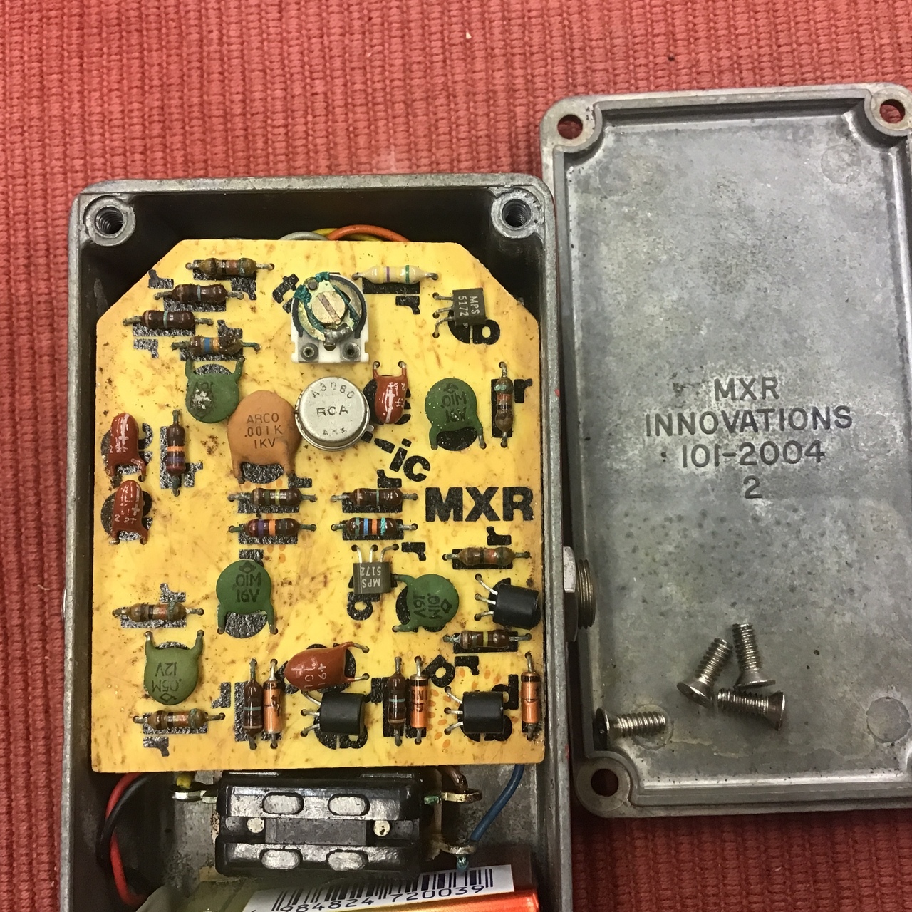 MXR Dyna Comp Script Logo（ビンテージ）【楽器検索デジマート】