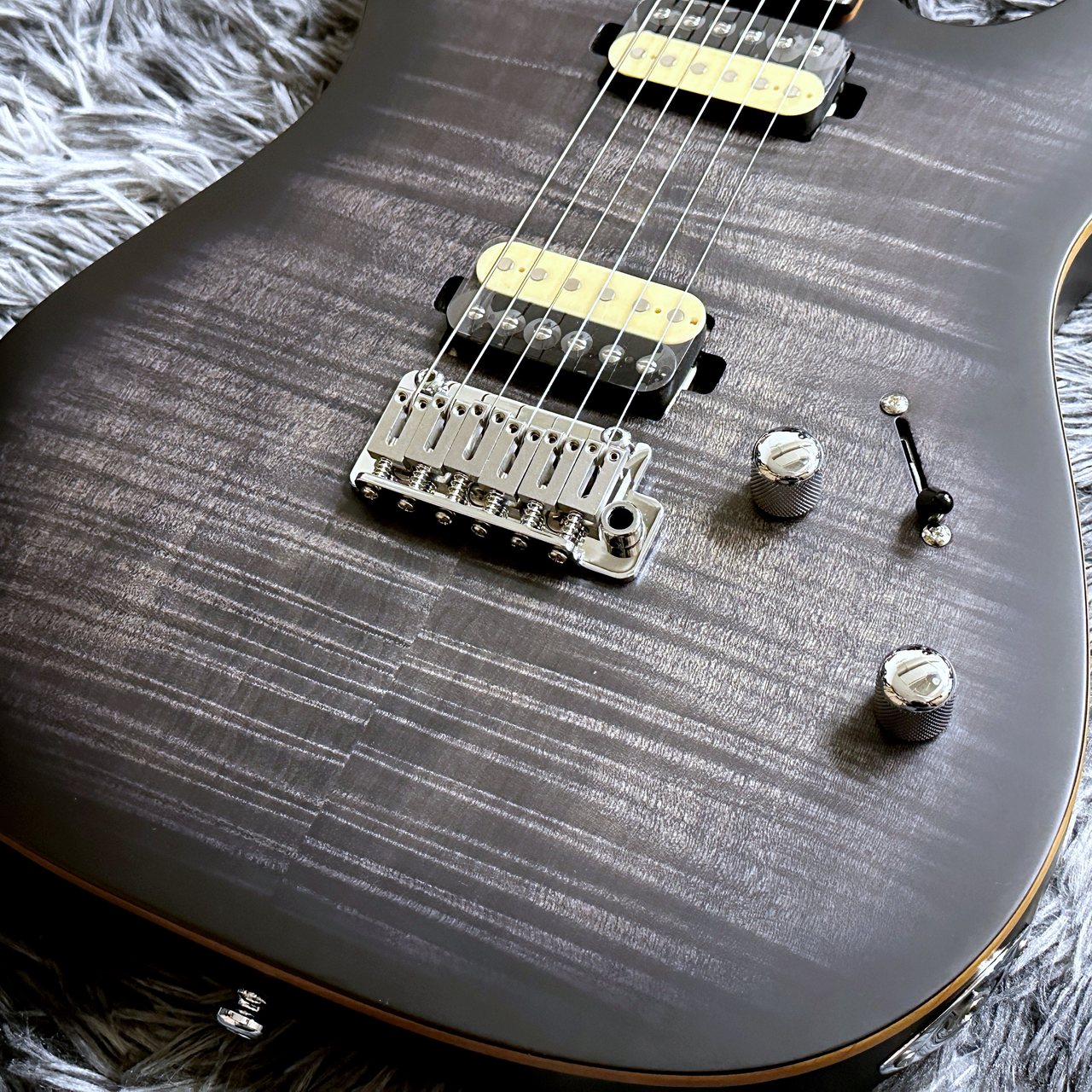 Sire Larry Carlton T7 FM New Gen TBK (Transparent Black)【ラリー