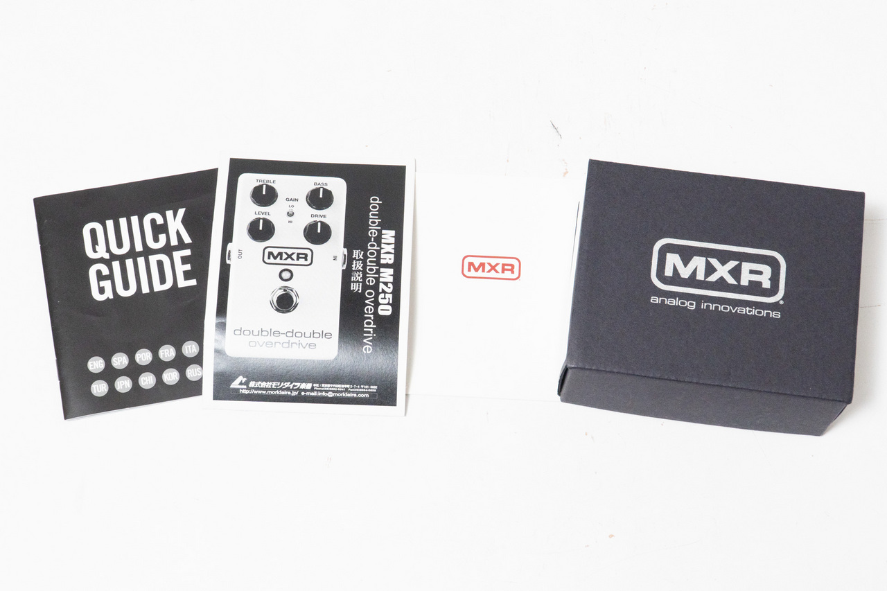 MXR double-double overdrive【GIB横浜エフェクター館】（中古/送料