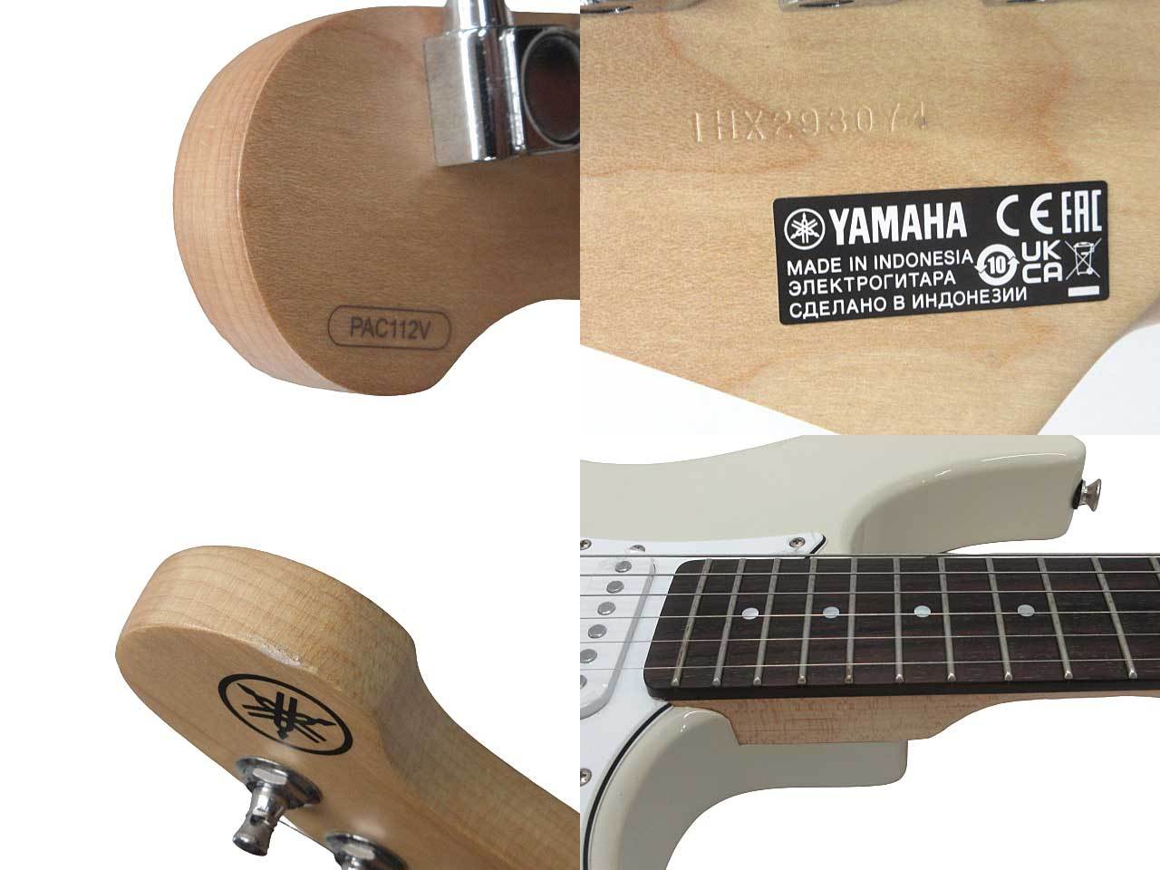 YAMAHA PACIFICA PAC112V WH 2021年製 ヤマハ エレキギター ストラトタイプ STタイプ  【鹿児島店】（中古/送料無料）【楽器検索デジマート】