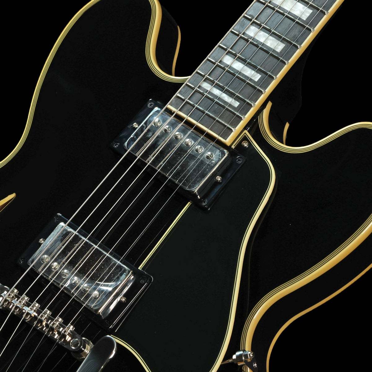 Epiphone Shinichi Ubukata ES-355 Custom Bigsby ver.02 Ebony 【2ND