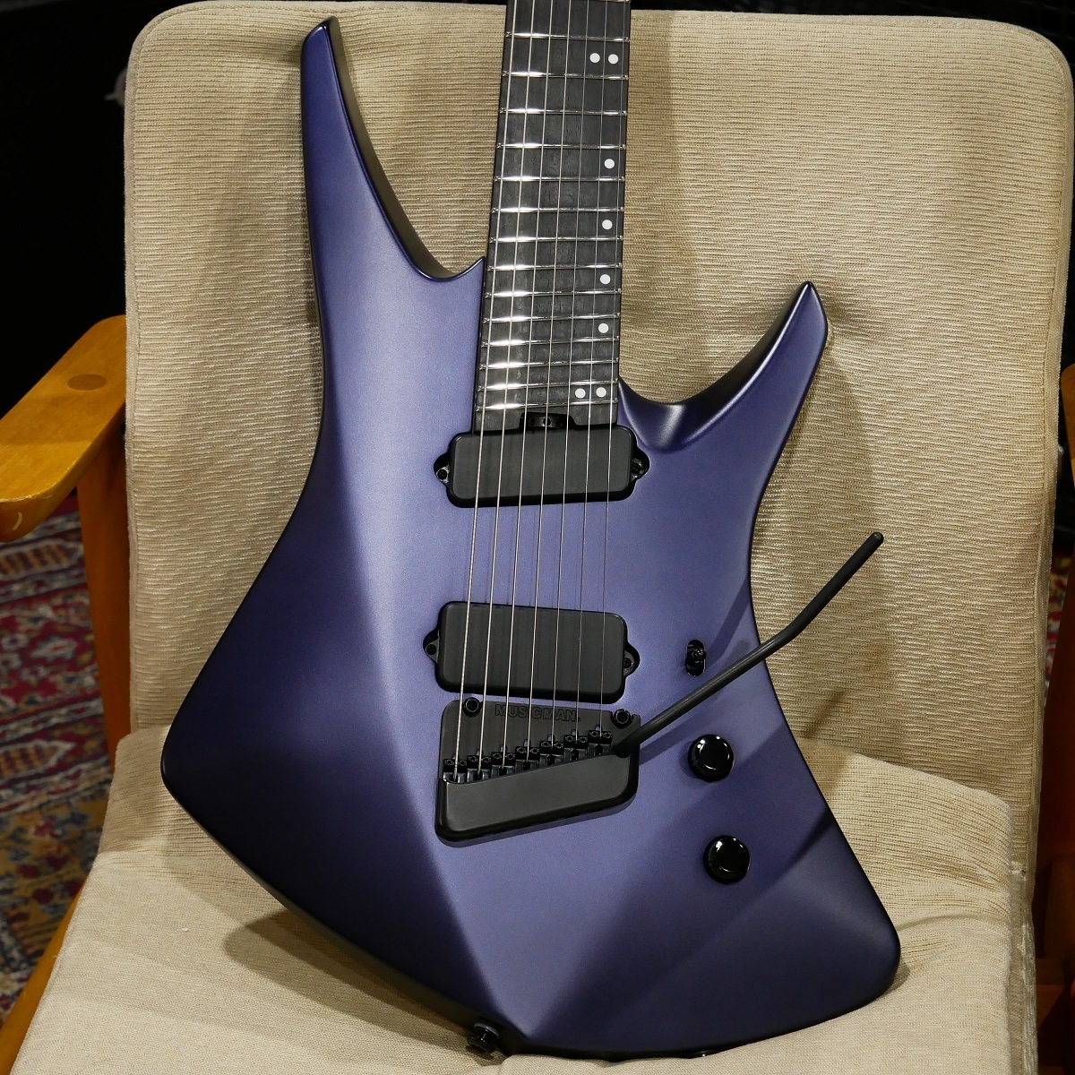 【★大感謝セール】 MAN MUSIC Kaizen 【アウトレット品 Blue Indigo / 7-String ギター