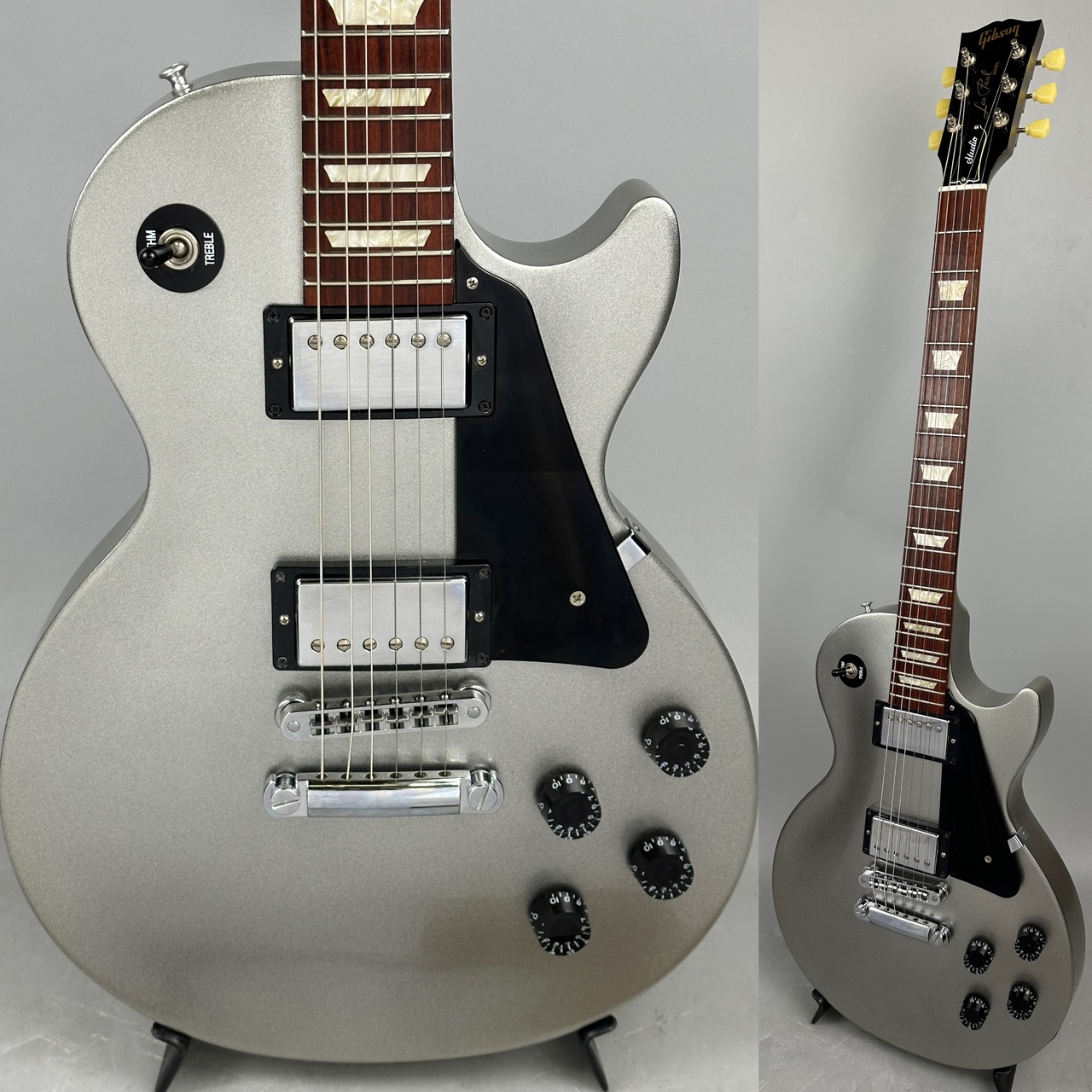 Gibson Les Paul Studio Silver Metallic 2012年製（中古/送料無料