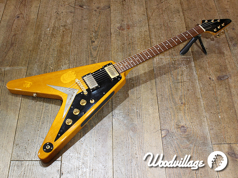 Epiphone ▲▽Epiphone Flying V 1999年製 エレキギター フライングV エピフォン RITTERケース付△▼025753003m△▼