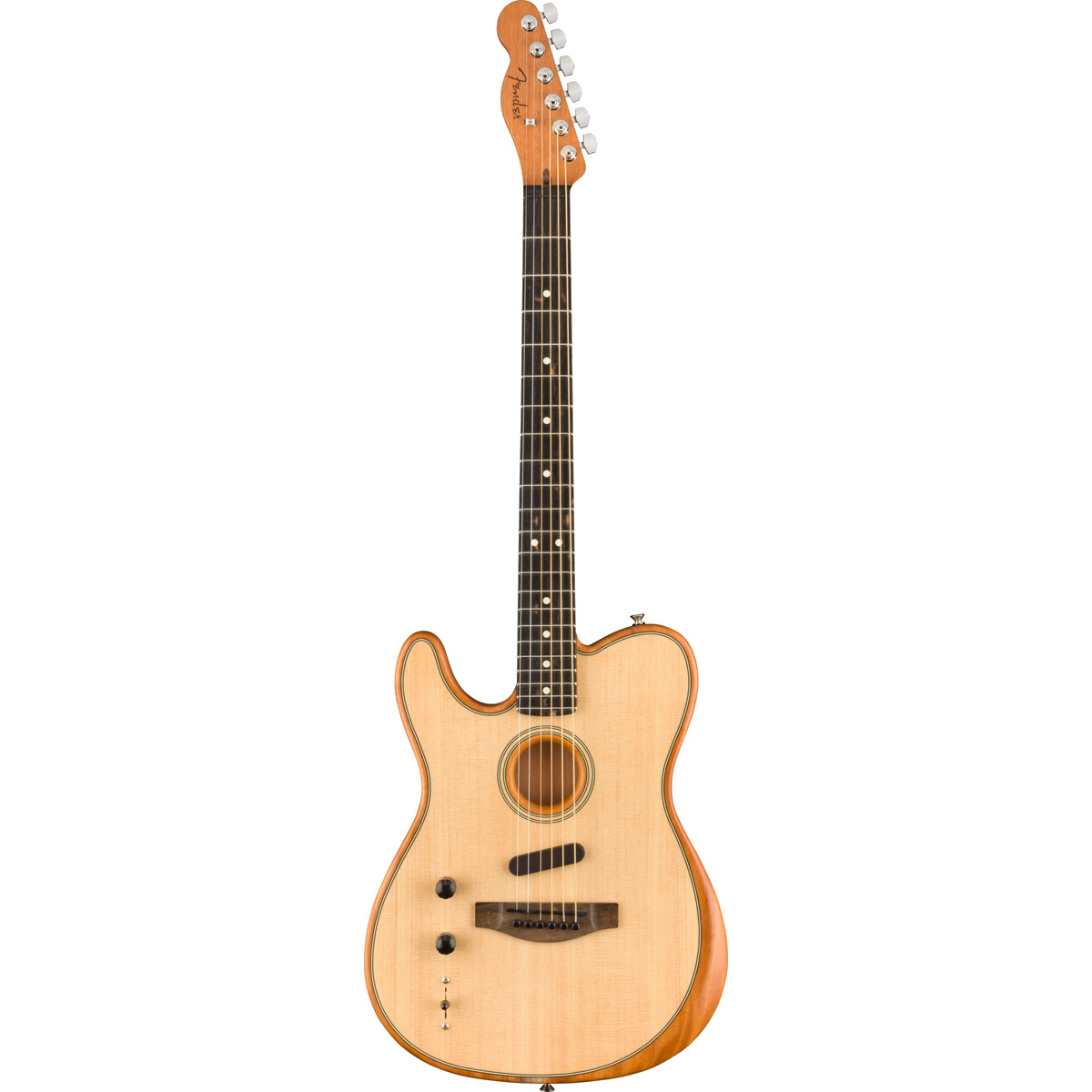 Fender AMERICAN ACOUSTASONIC TELECASTER Natural Left Hand 【渋谷店