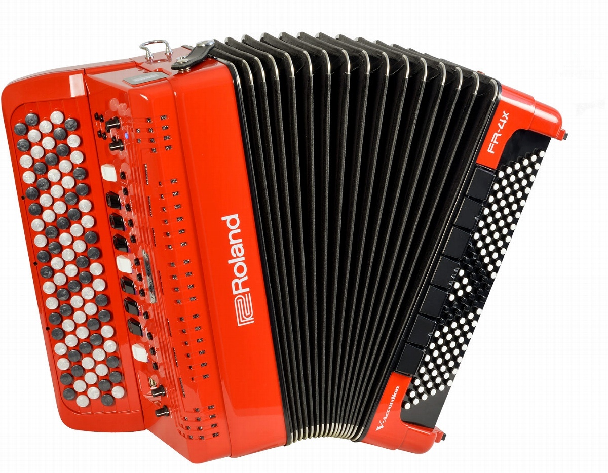 Roland V-Accordion FR-4XB RDレッド Vアコーディオン ボタン鍵盤