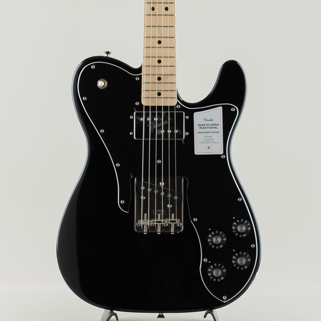 Fender Made in Japan Traditional 70s Telecaster Custom/Black/Maple