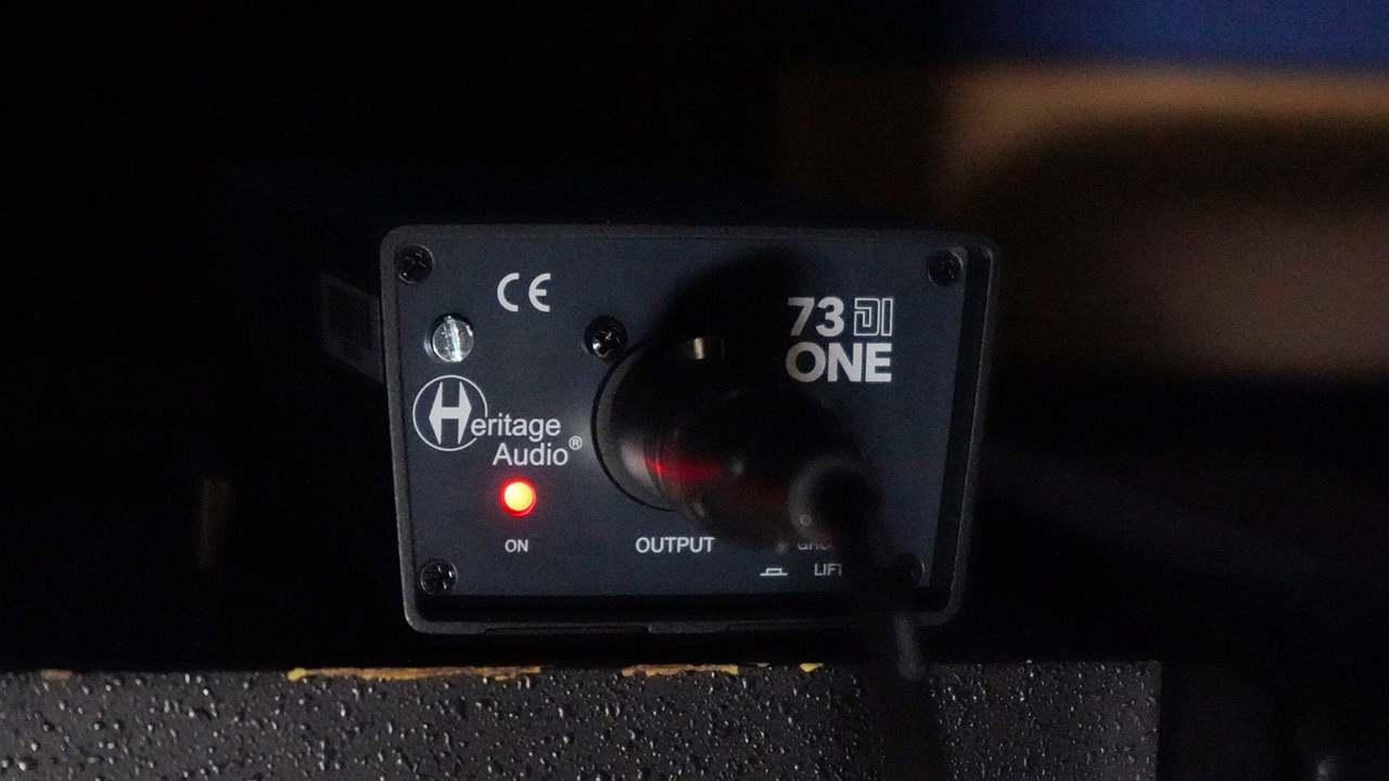 HERITAGE AUDIO 73 DI One アクティブ DI ボックス 楽器用ダイレクト