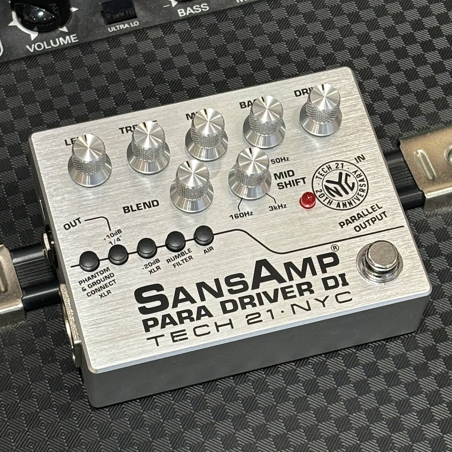 TECH21 【現物画像】 SansAmp Para Driver 20th Anniversary Limited