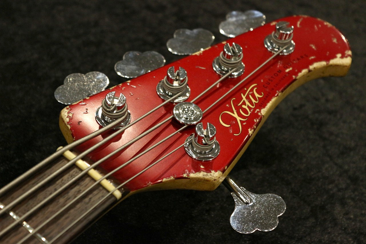Xotic Custom Order XJ-1T 5st MH Super Heavy Aged / Candy Apple Red