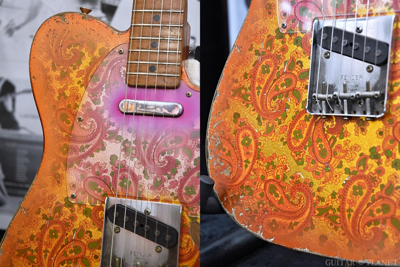 Fender Custom Shop MBS 1967 Telecaster Relic -Tangerine Paisley