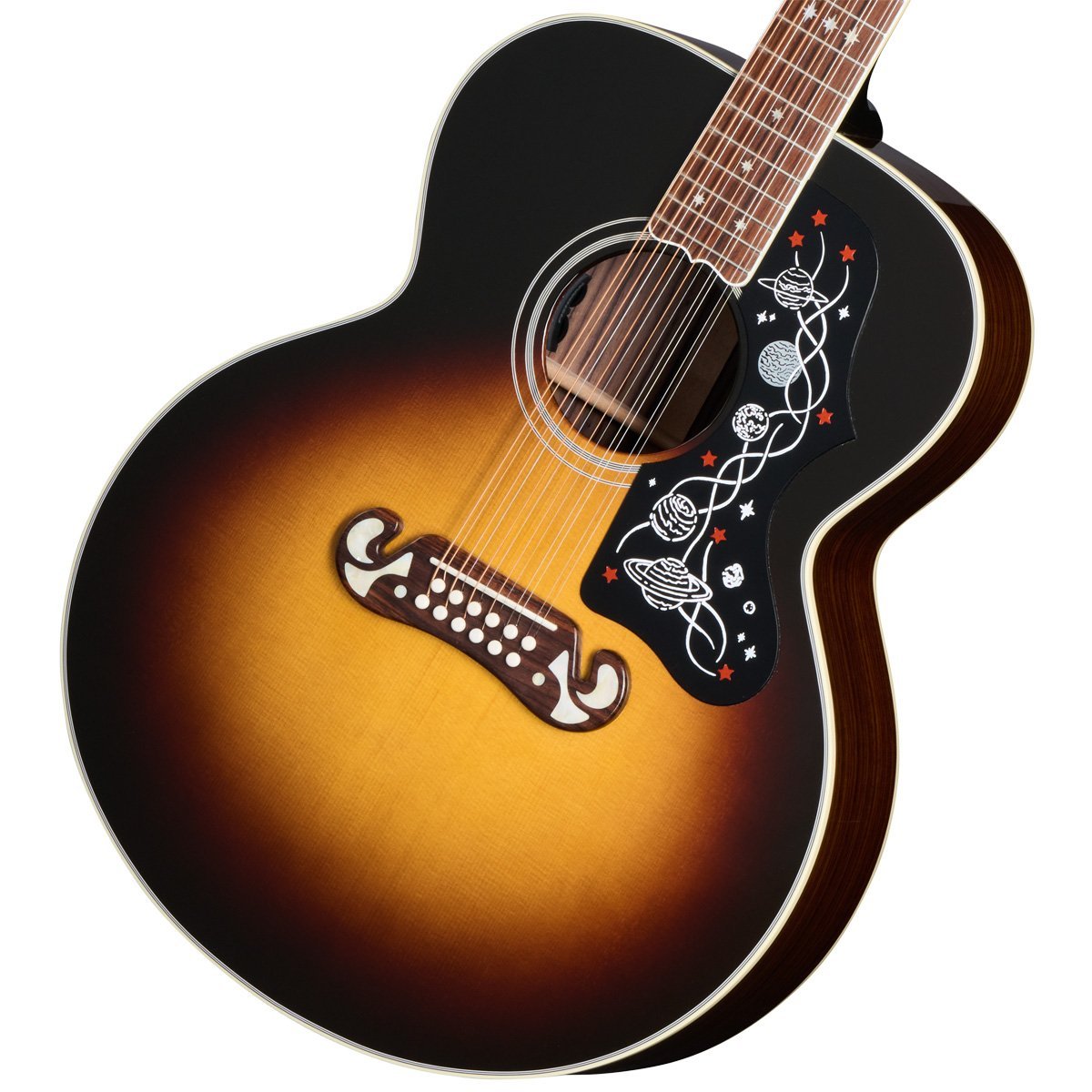 Gibson Brian May SJ-200 12-String Vintage Sunburst