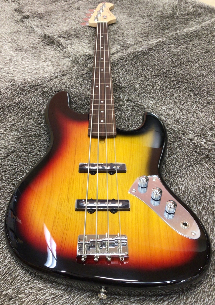 Bacchus BJB-1R FL フレットレスベース BJB-1R-FL 3TS (Bacchus / バッカス) エレキベース