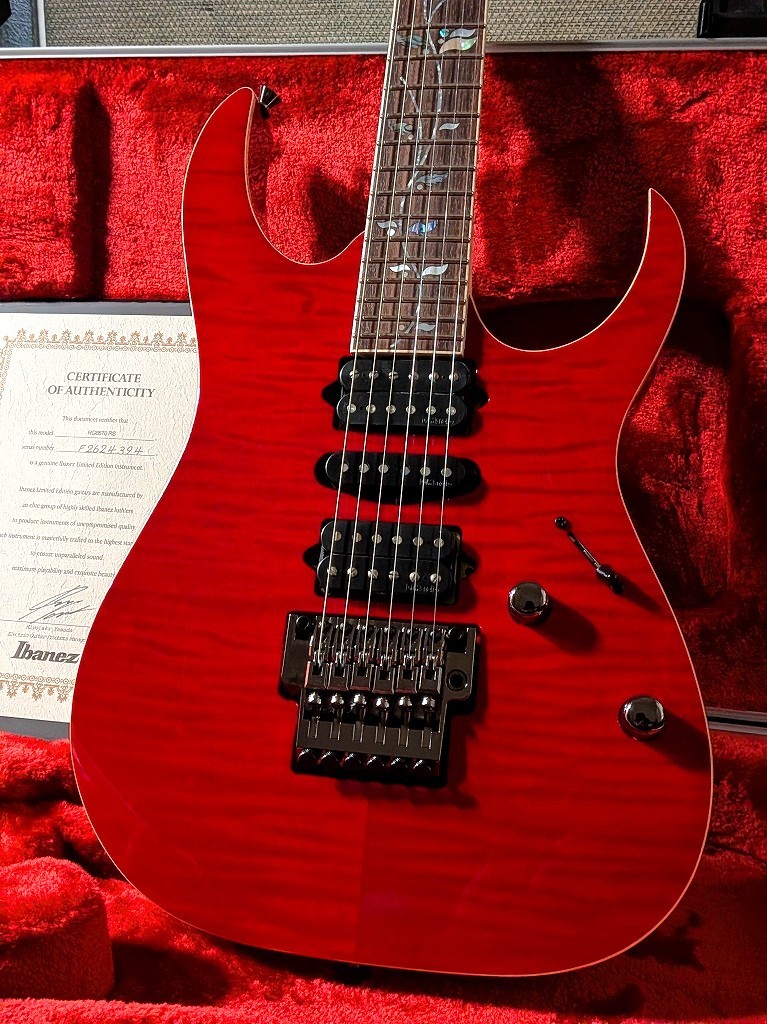 Ibanez j.custom RG8570 Red Spinel #F2624394【4.09kg】（新品