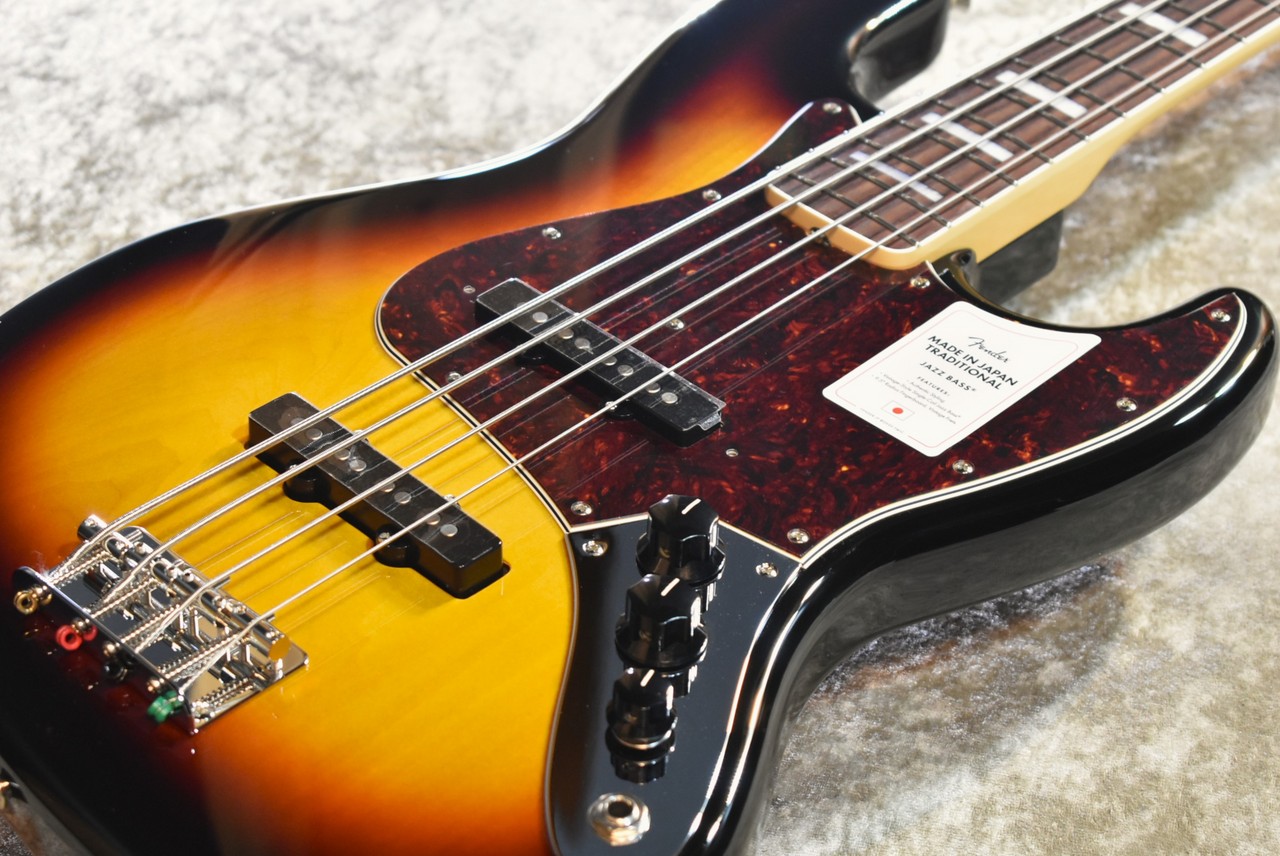 Fender Made in Japan Traditional Late 60s Jazz Bass -3-Color