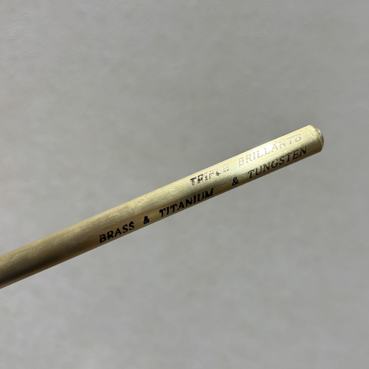 見附精機　タングステン　10mmエンドピン　チェロ用 チェロエンドピン <BR>タングステン（径10ミリ）
