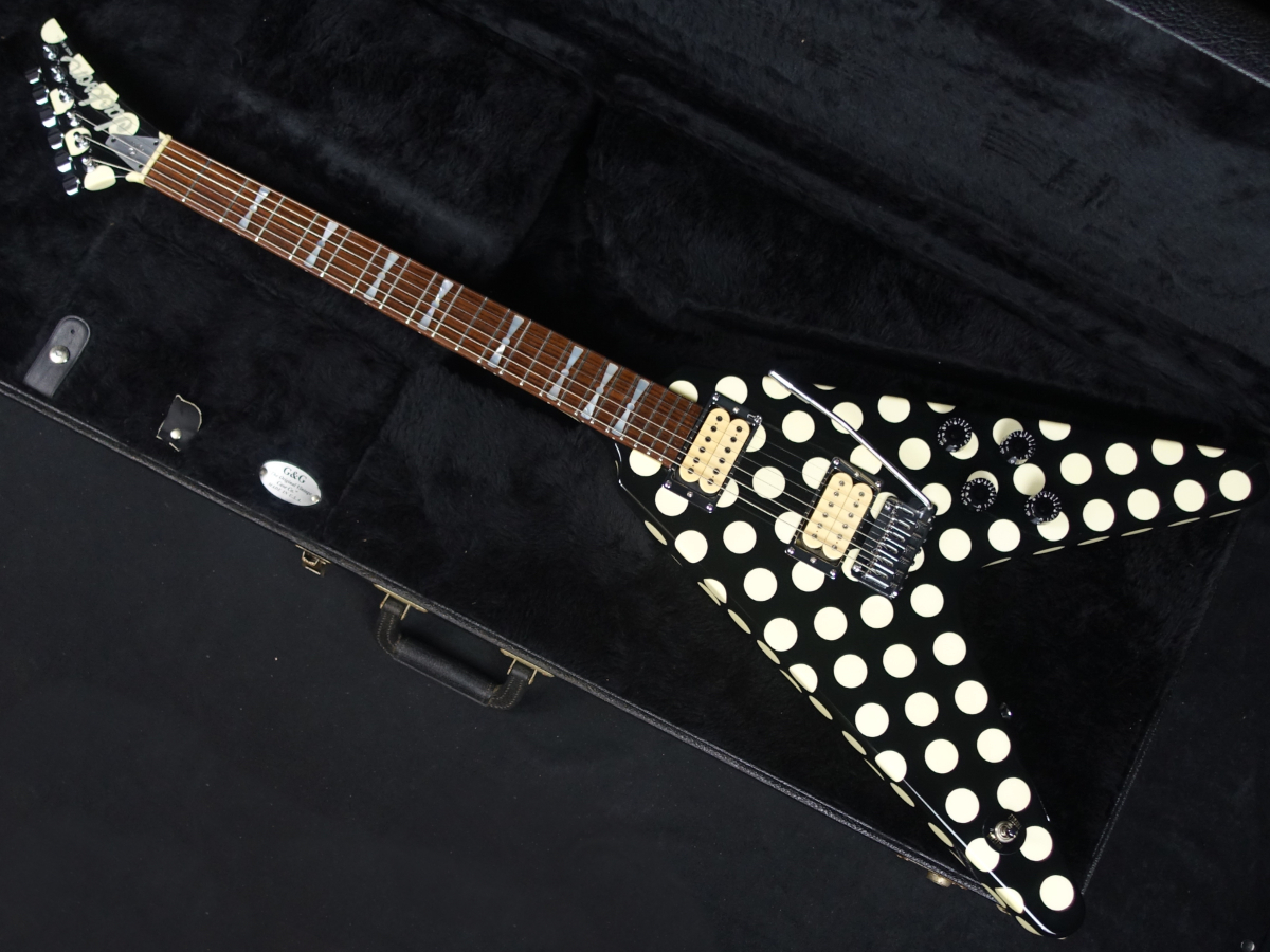 Jackson USA Randy Rhoads V Polka Dot 2000（中古）【楽器検索