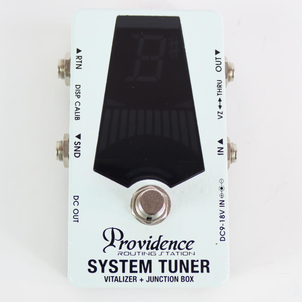 Providence 【中古】 チューナー プロビデンス STV-1JB WH System Tuner ペダルチューナー （中古/送料無料）【楽器検索デジマート】