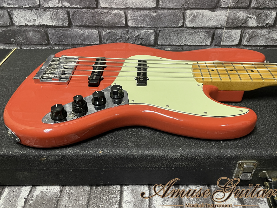 Fender Mexico Player Plus Jazz Bass V Maple # Fiesta Red 2023年製【N-Mint  Condition!!】w/Original GIG Case（中古）【楽器検索デジマート】