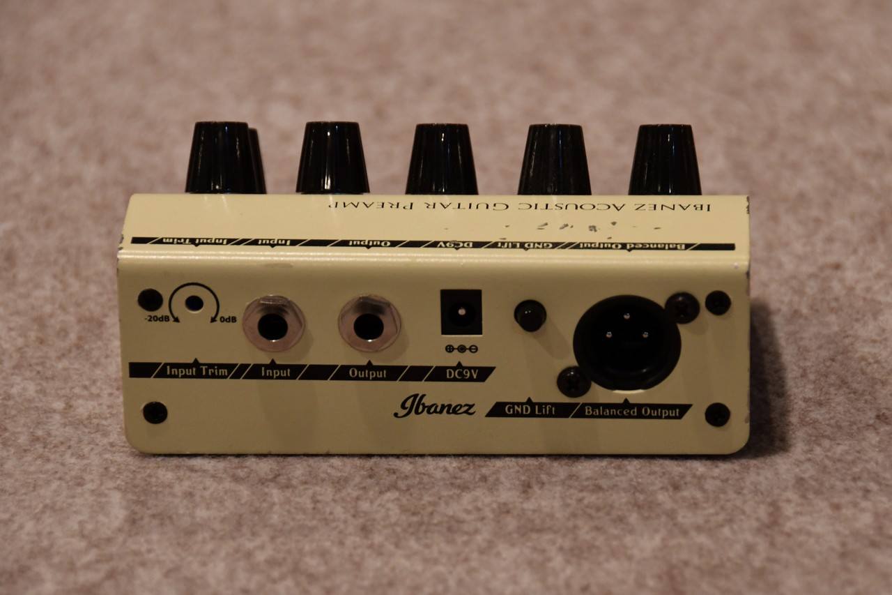 Ibanez AGP10 アコースティックギタープリアンプ Ibanez AGP10 Acoustic Guitar Pre-Amp【長期展示特価】【生産