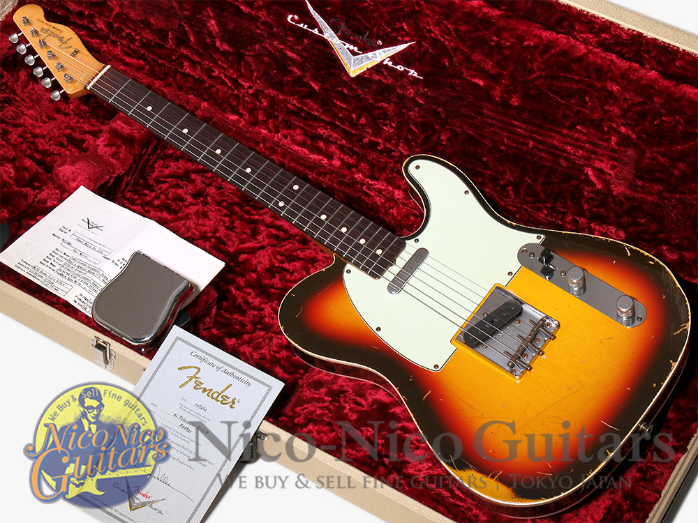 ギター Fender CS 1962 Custom Telecaster Relic 1962 Telecaster Custom Relic / Blue Sparkle | 【クロサワ楽器店