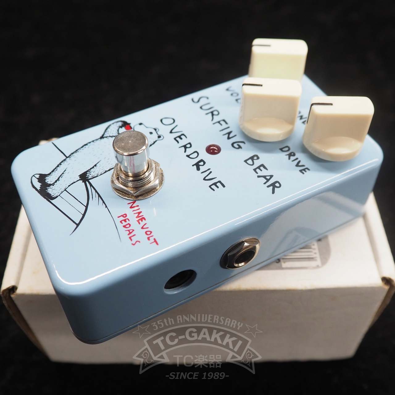 NINEVOLT PEDALS SURFING BEAR OVERDRIVE（中古）【楽器検索デジマート】
