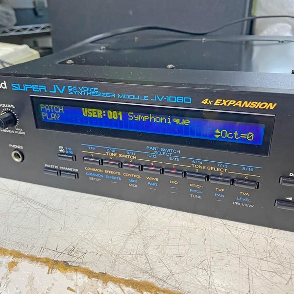 Roland JV-1080 中古品 Roland JV-1080 Voice Synthesizer Rack Sound Module | eBay