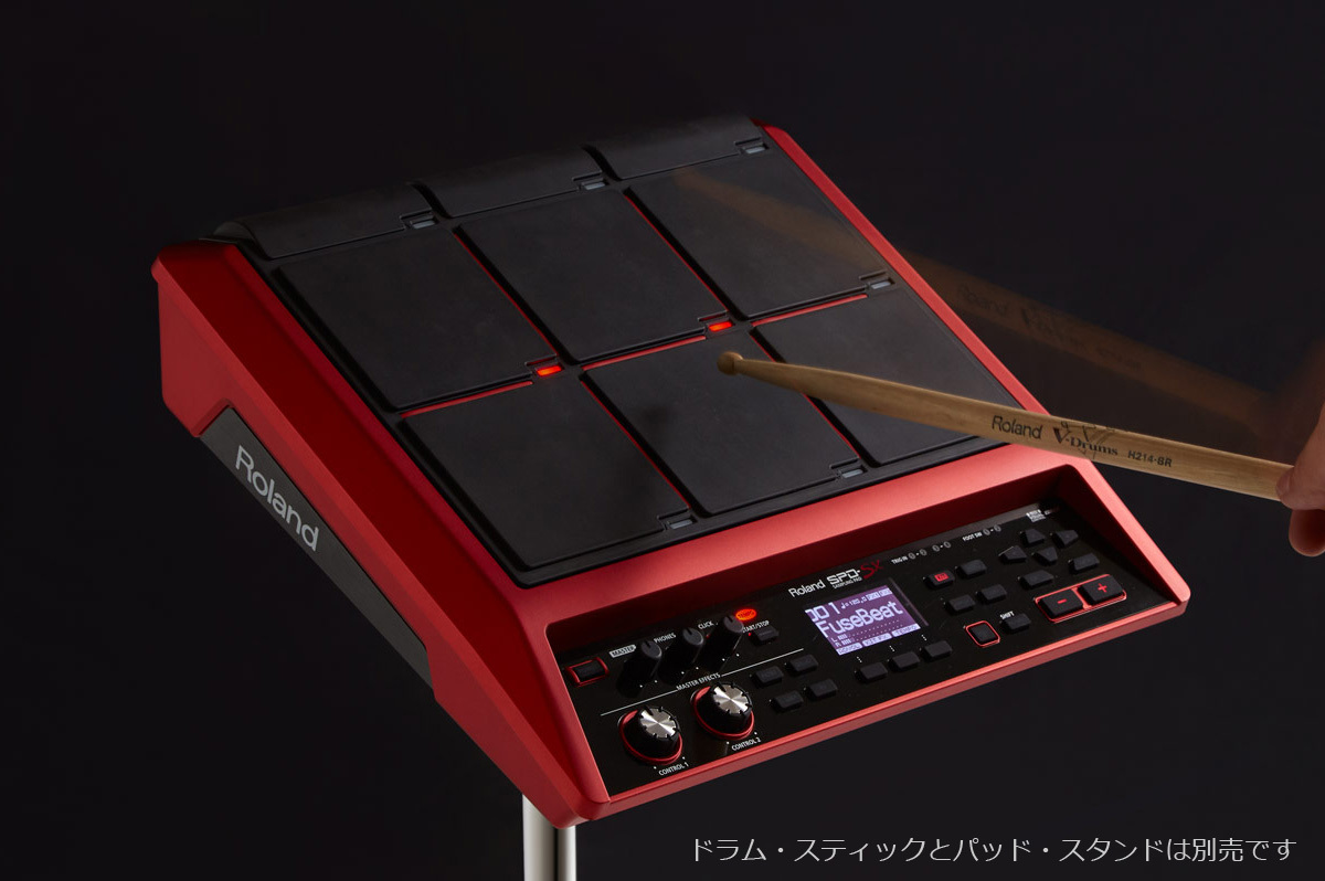 Roland SPD-SX Special Edition サンプリング・パッド 純正クランプAPC