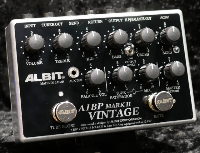 ALBIT A1BP VINTAGE MARK II BASS PRE-AMP （新品）【楽器検索デジマート】