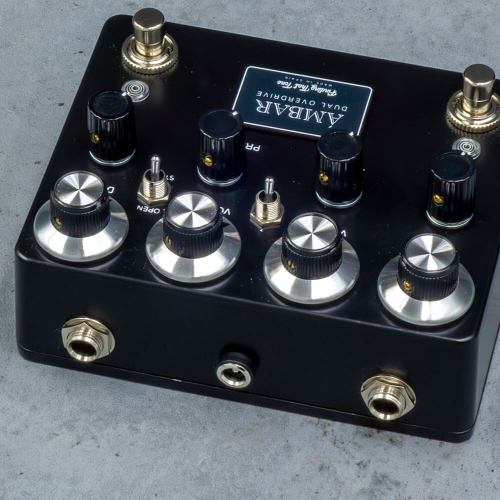 Finding That Tone ÁMBAR / Matte Black【伝説的なKlonとTS10の回路を