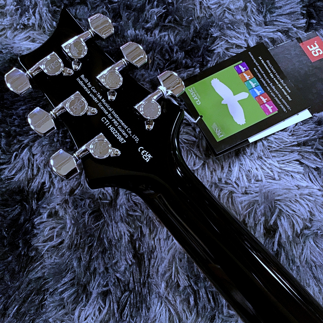 Paul Reed Smith(PRS) SE Custom 24 Quilt Sapphire 【良杢 キルト