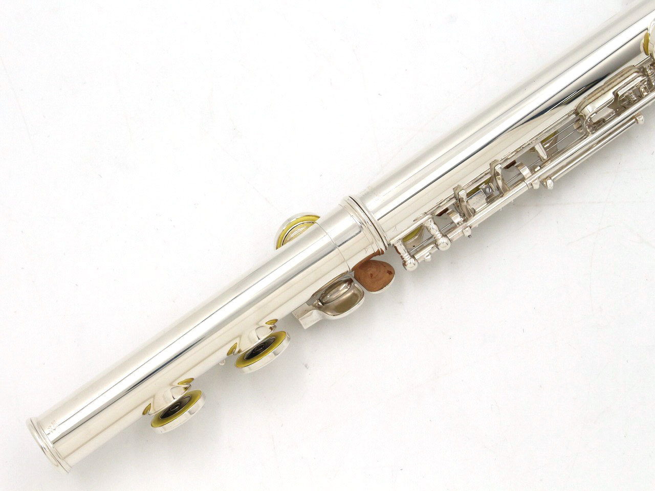 YAMAHA フルート YFL-411 管体銀製 全タンポ交換済み 【横浜店】（中古