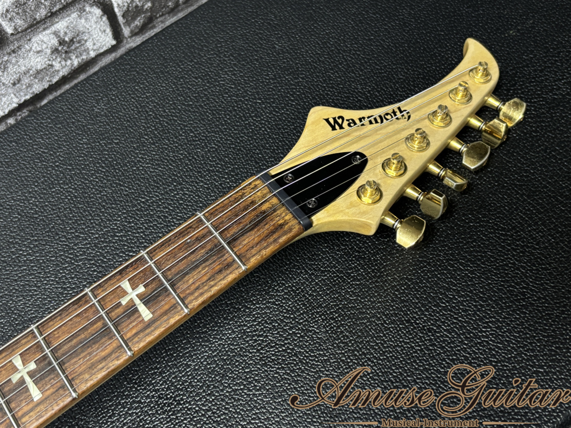 WARMOTH Neck & Body Component 24F ST Type # Purple to Clear