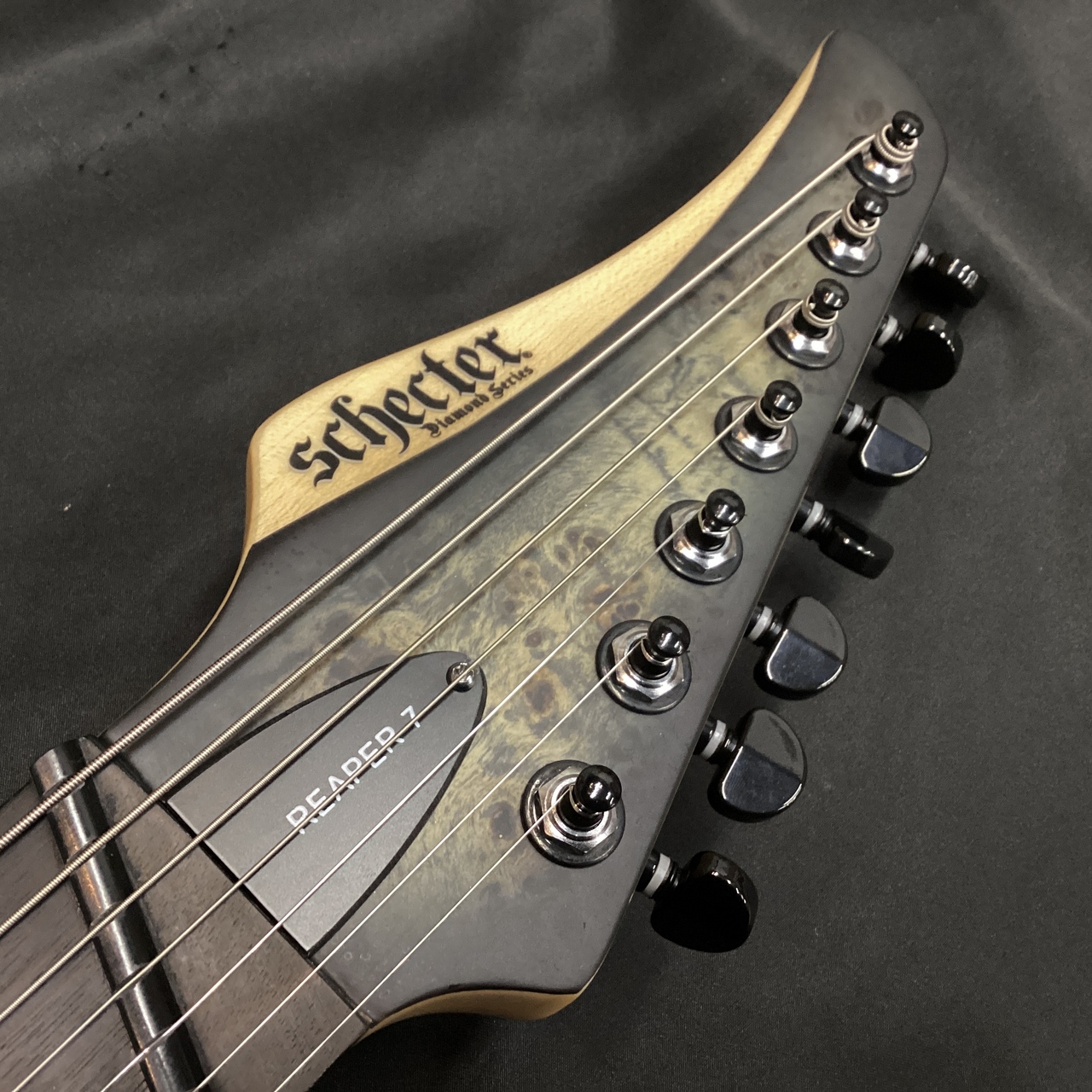 SCHECTER Reaper-7 Multiscale Satin Charcoal Burst (シェクター 7弦