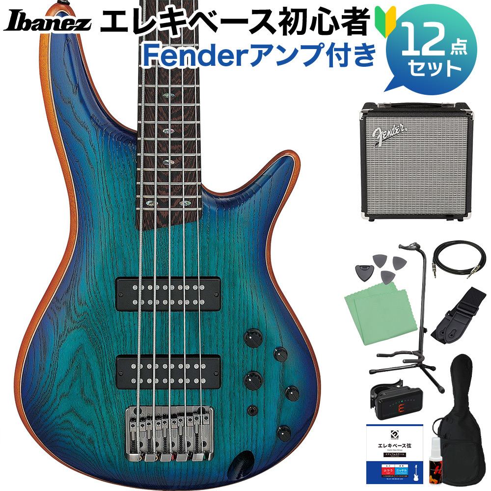 Ibanez SR5AH SPL 5弦ベース 初心者セット Fenderアンプ付