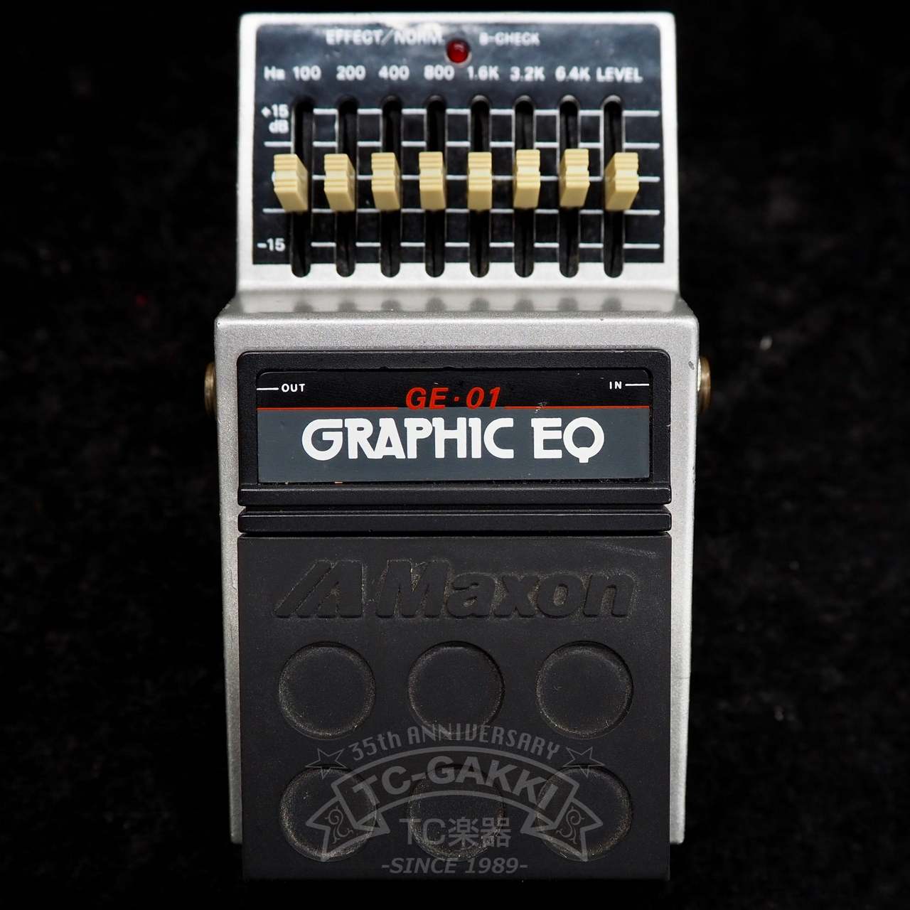 Maxon GE-01 GRAPHIC EQ（ビンテージ）【楽器検索デジマート】