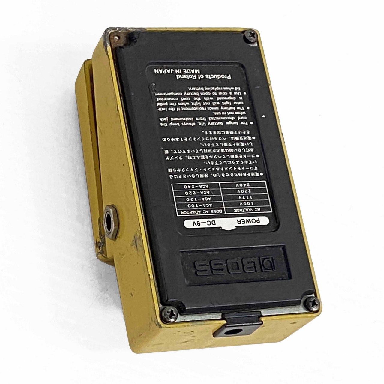 boss od-1 1979 銀ネジ 銀ネジODー1と黒ネジOD-1鳴らし比べ🎸【Presented by チバカン楽器