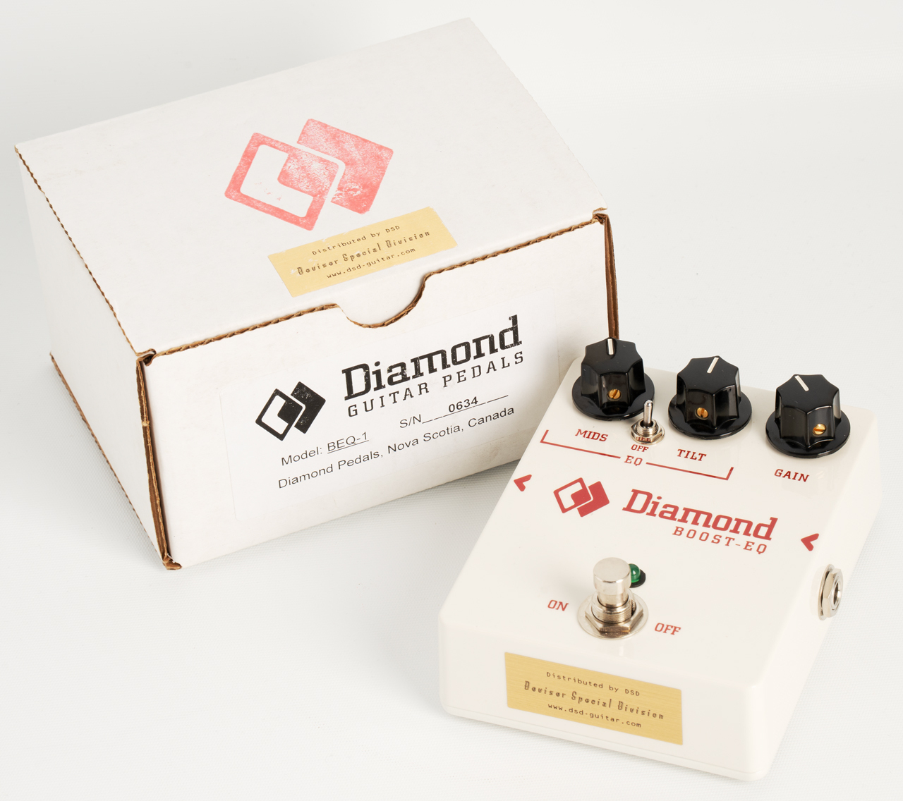 DIAMOND Guitar Pedals BOOST-EQ 