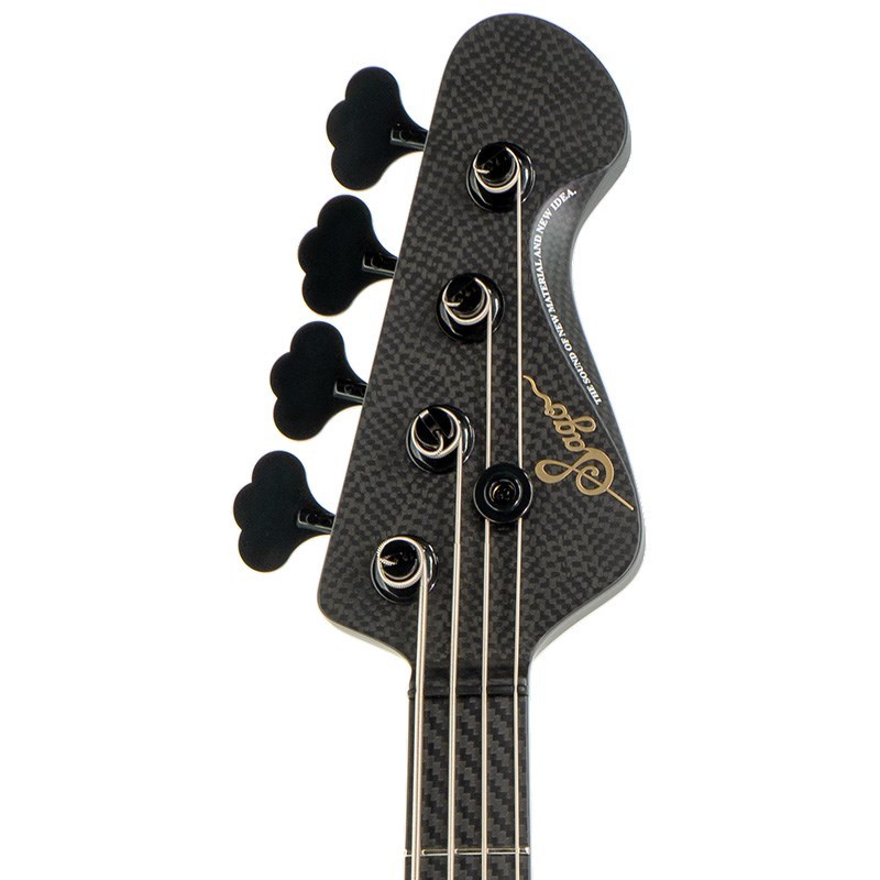 Sago Classic Style J4 Carbon Neck (Matte Black with Brushed Black