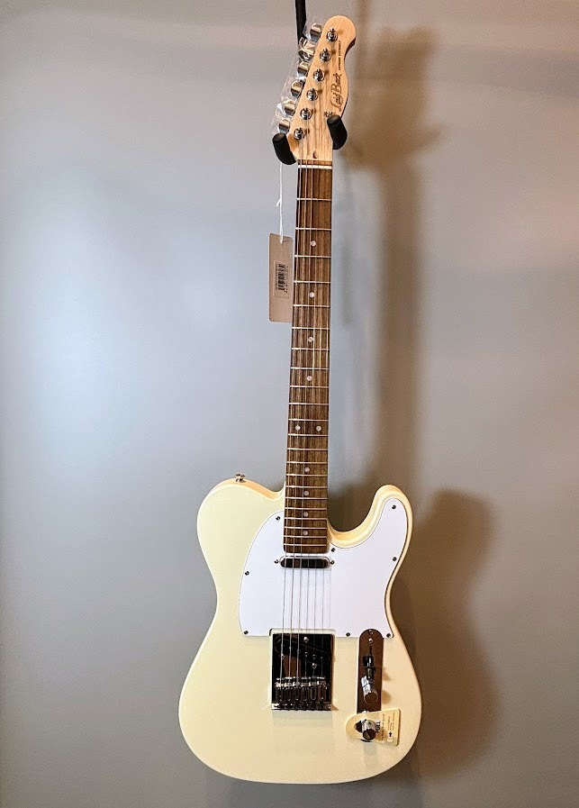 アイボリー エレキギター ハムバッカー Laid Back LTL-5-R-SS White Ivory エレキギター テレキャスタータイプ