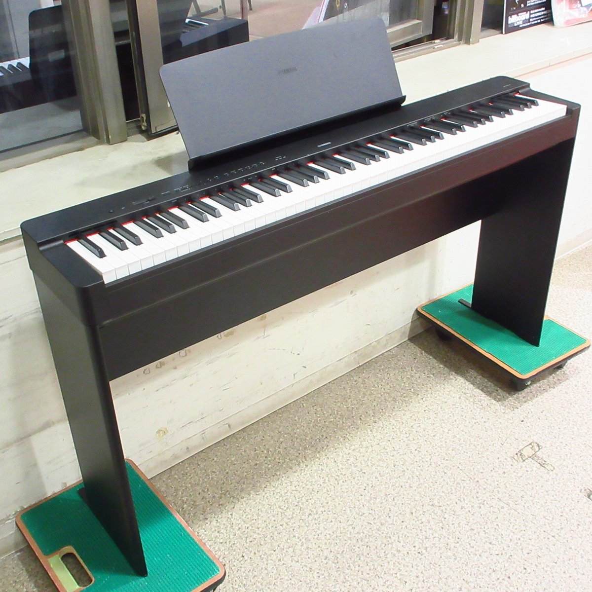 YAMAHA P-225B＆L-200B 電子ピアノ☆専用スタンド付き 【横浜店
