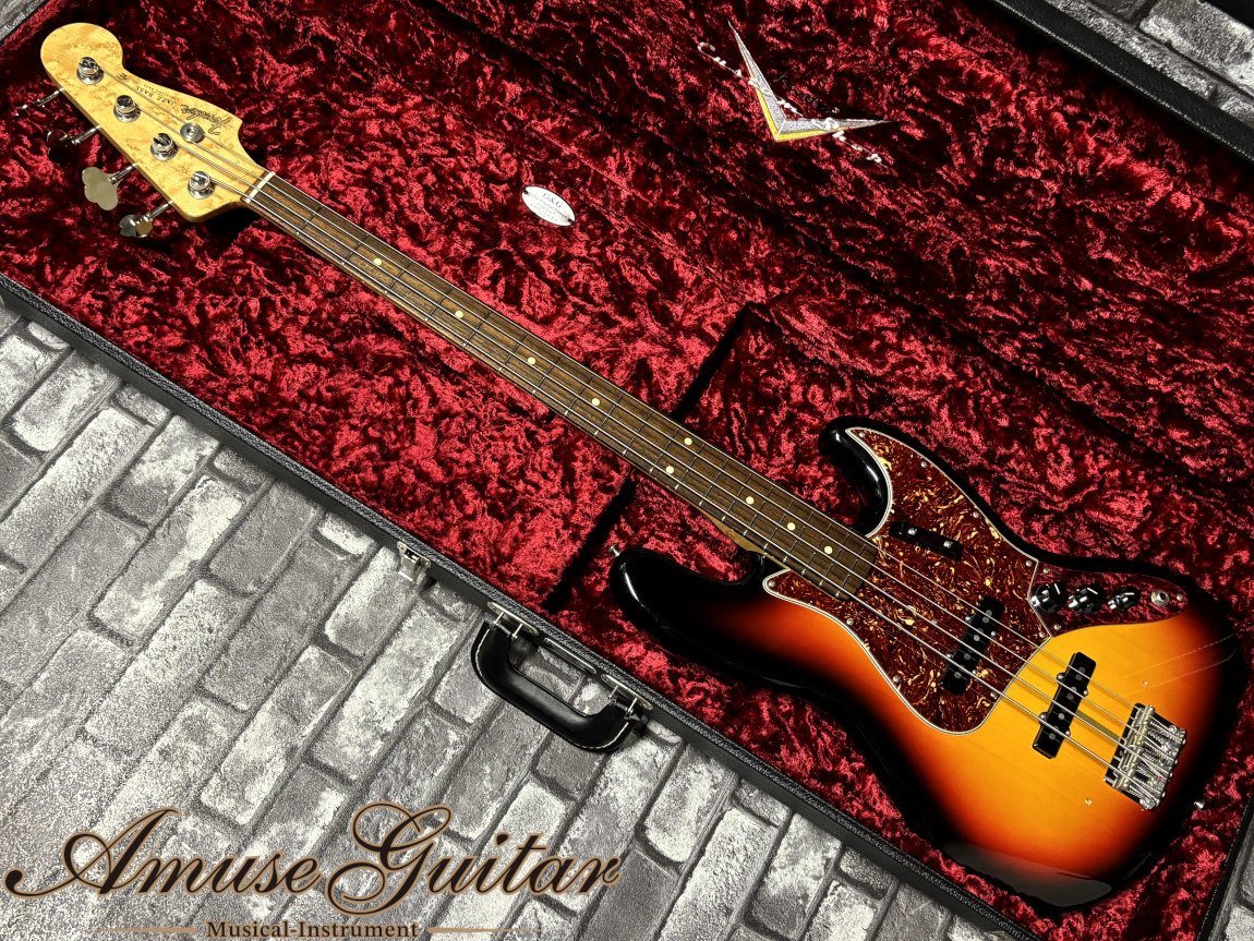 Fender Custom Shop 62 Jazz Bass NOS # 3TS 2020年製【AA