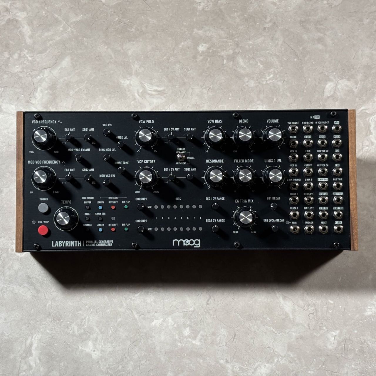 Moog Labyrinth ラビリンス アナログシンセサイザー セミモジュラー