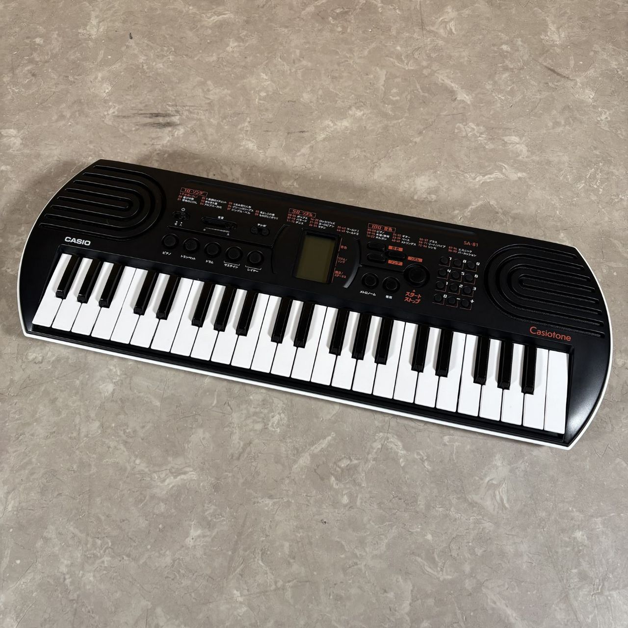Casio SA-81 ミニキーボード 44鍵盤SA76 後継モデル（新品）【楽器検索