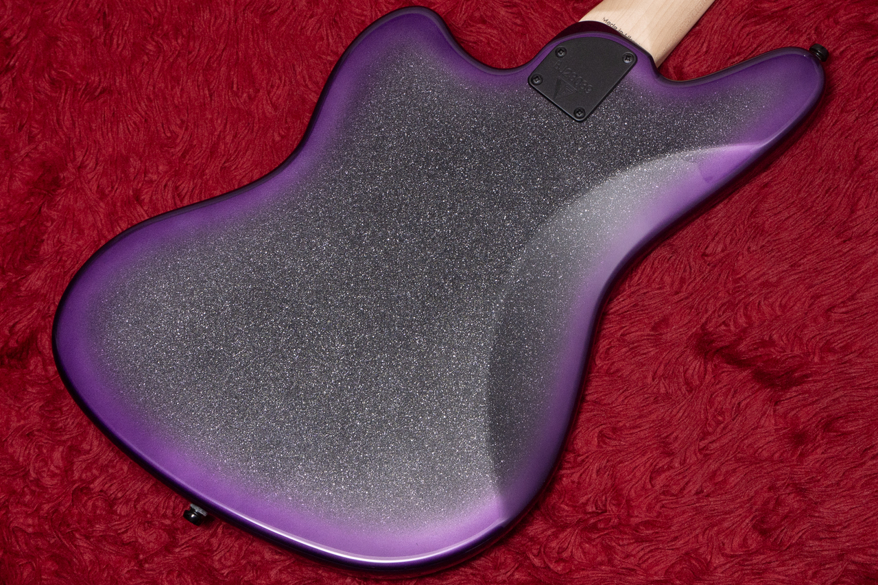 Valiant Guitars Jupiter Bass Wild Flowers Purple 3.725kg #Bj23039