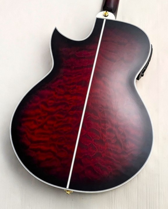 Takamine CUSTOM TSP178AC Quilt FL Crimson Red【限定1本】【渋谷