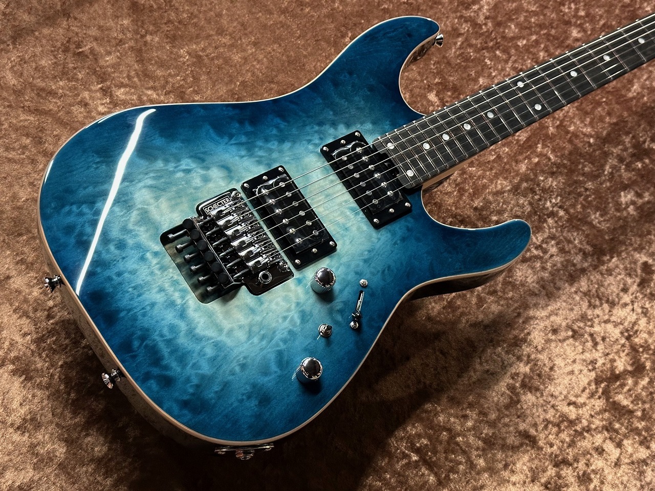 SCHECTER NV-24-FR-2H-KCK/PURSB/E ≒4.332Kg #2508020【ショップ限定